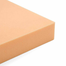 Luxury High Density Foam Cushion – 5 inch (127mm) Peach