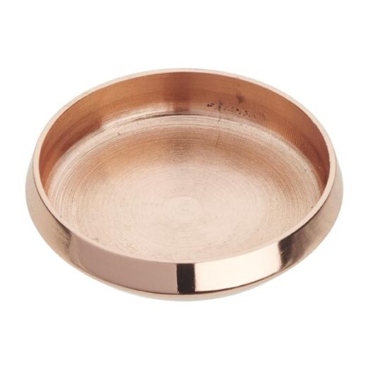 Rose Gold Finish Brass Floor Protector - 2 inch (50mm)