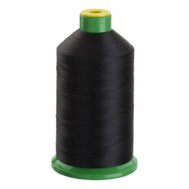Black Nylon 6.6 Bonded Sewing Thread
