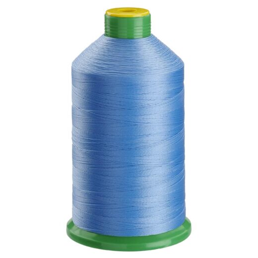 Sky Blue Nylon 6.6 Bonded Sewing Thread