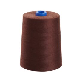 Dark Brown Poly Cotton Corespun Sewing Thread