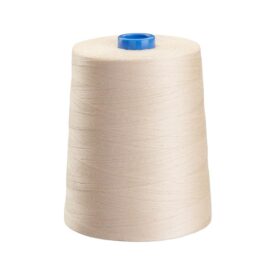 Soft Beige Poly Cotton Corespun Sewing Thread