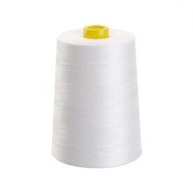 White Poly Poly Corespun Sewing Thread