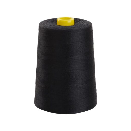 Black Poly Poly Corespun Sewing Thread