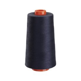 TKT 120 Navy 100% Spun Polyester Sewing Thread – 5000m