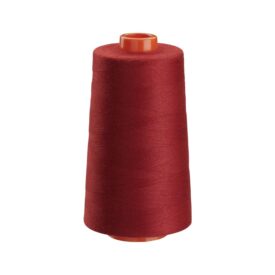 TKT 120 Red 100% Spun Polyester Sewing Thread – 5000m