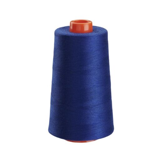 TKT 120 Royal Blue 100% Spun Polyester Sewing Thread – 5000m