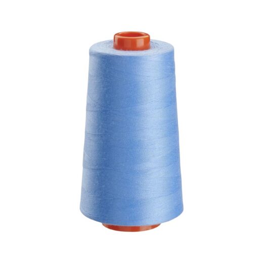 TKT 120 Sky Blue 100% Spun Polyester Sewing Thread – 5000m