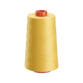 TKT 120 Yellow 100% Spun Polyester Sewing Thread – 5000m