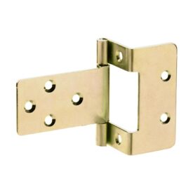50mm Cranked Hinge - Brass Plated