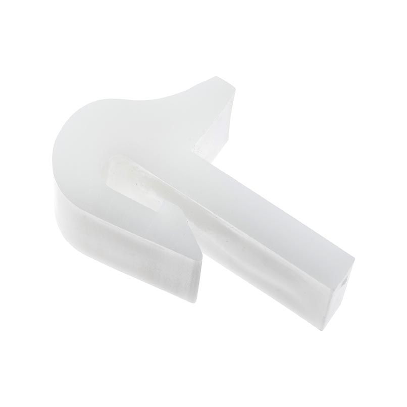 Plastic Staple Spring Clip – White 31mm